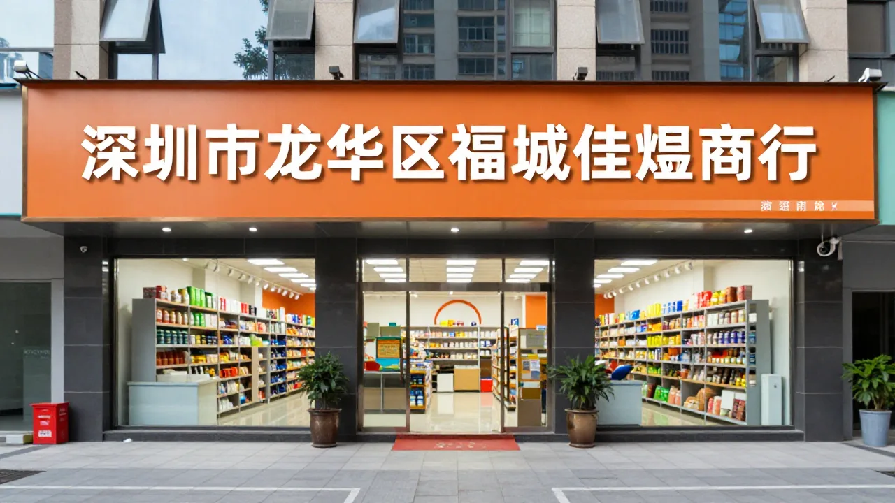 深圳市龙华区福城佳煜商行 首页主视觉